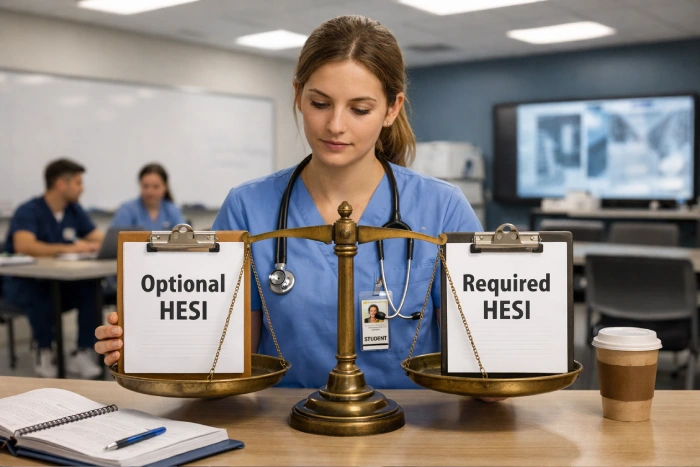 Blog Optional vs Required HESI